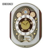 精工SEIKO QXM276B 2.3kg 万花筒音乐挂钟