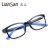 恋上 LianSan 眼镜架 超轻 TR-90 防紫外线 防辐射 眼镜框架(8720C4)第2张高清大图