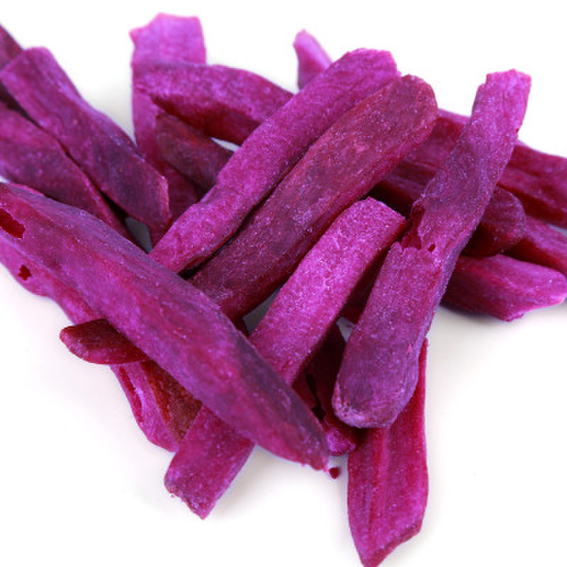 山野脆脆紫薯脆片100g罐