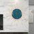 北欧简约挂钟客厅家用时尚轻奢装饰钟表现代艺术创意静音挂墙时钟(20英寸以上 3601A-摩洛哥蓝)第5张高清大图