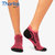 THORLO 美国高端运动袜 XPTU款专业缓震透湿男女通用款马拉松跑步袜 一双(红色 袜码10号/39-41码)第4张高清大图