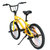 跑狼BMX花式街车小轮车表演自行车极限车DS909(黄黑色)第3张高清大图
