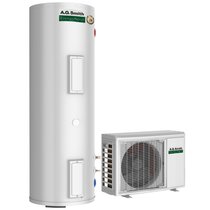 A.O.史密斯空气能热水器AE-50H5 金圭内胆1级能效 家用热泵 经典美国灰色 200升