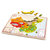 Hape拼图中国地理拼图塑料E8393 德国儿童拼图玩具早教启蒙益智玩具3岁+第6张高清大图