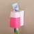 乾越 壁挂牙刷架吸壁式洗漱牙刷盒创意挂杯牙刷架 单个装(颜色随机)第2张高清大图