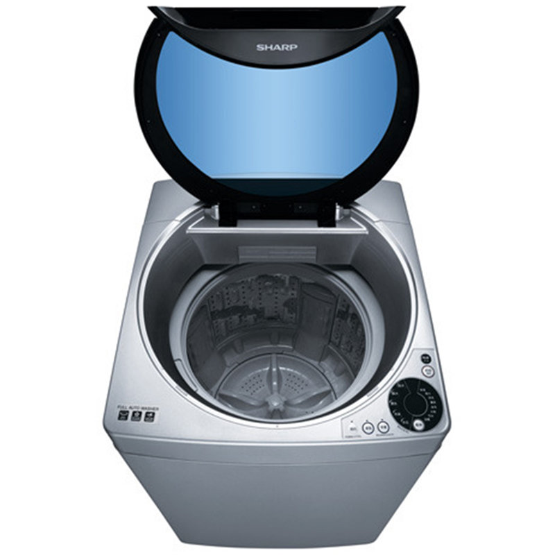夏普洗衣机xqb802705ls8公斤波轮洗衣机大口径芳香程序风干安全童锁