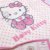 Hello Kitty 拉舍尔毛毯 浅粉色140*100cm 婴幼儿毯 宝宝安睡盖毯第3张高清大图
