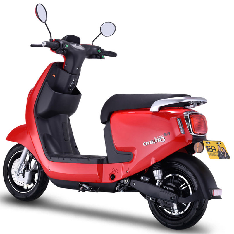 新日电动车风迈eb樱花红 48v14ah锂电池