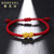 赛菲尔黄金貔貅男女款 足金3D硬金手串 单只编红绳 单貔貅款 约0.4克第4张高清大图