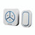 CACAZI卡佳斯 9909 二拖三 门铃无线家用远距离无线门铃不用电线电子遥控门铃防水 老人呼叫器(白色)第3张高清大图