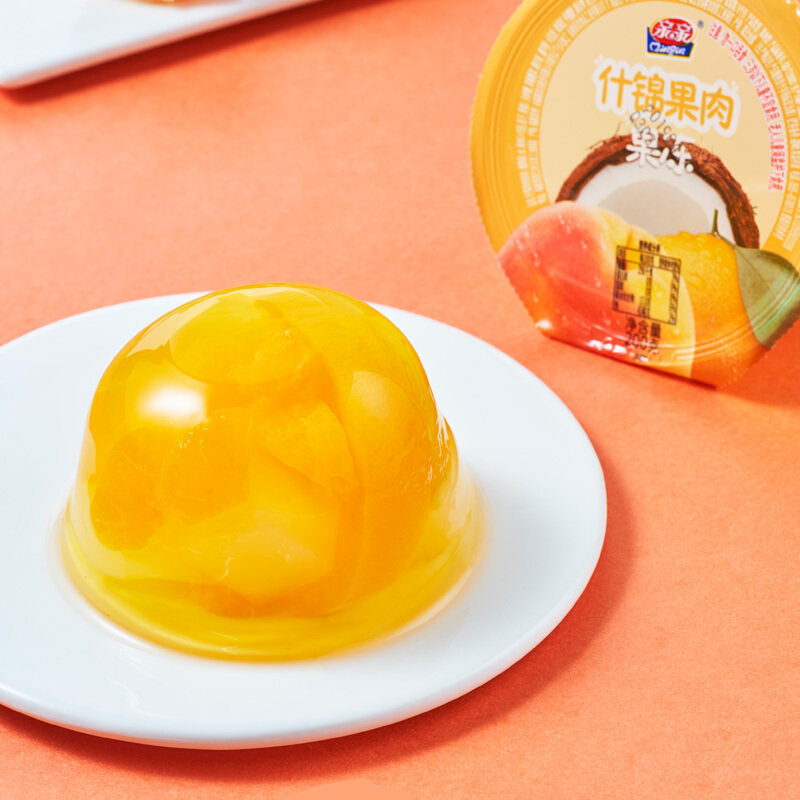 亲亲零食果冻什锦混合口味果肉1000g组合装休闲零食布丁魔芋果冻