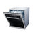 美的（Midea） 8套 WIFI智能洗 软水除菌风机烘干嵌入式洗碗机WQP8-W3906B-CN第3张高清大图