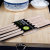 三月三雕刻木筷（无漆）10双装 MK030第4张高清大图
