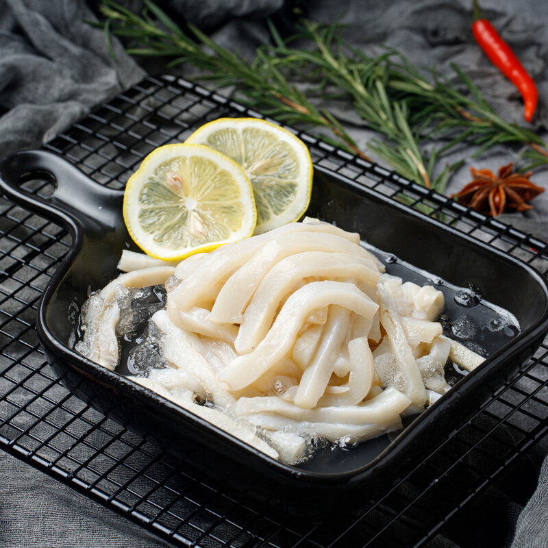 ulife船冻精品鱿鱼肉条500g去皮切条火锅食材生鲜鱼类海鲜水产