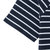 韩都衣舍2017韩版女装夏装新款方领修身条纹百搭短袖T恤GY6568甦(藏蓝色 L)第5张高清大图