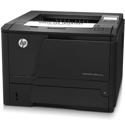 惠普（HP）LaserJet Pro400 M401N激光打印机（灰白）【真快乐自营 品质保障】