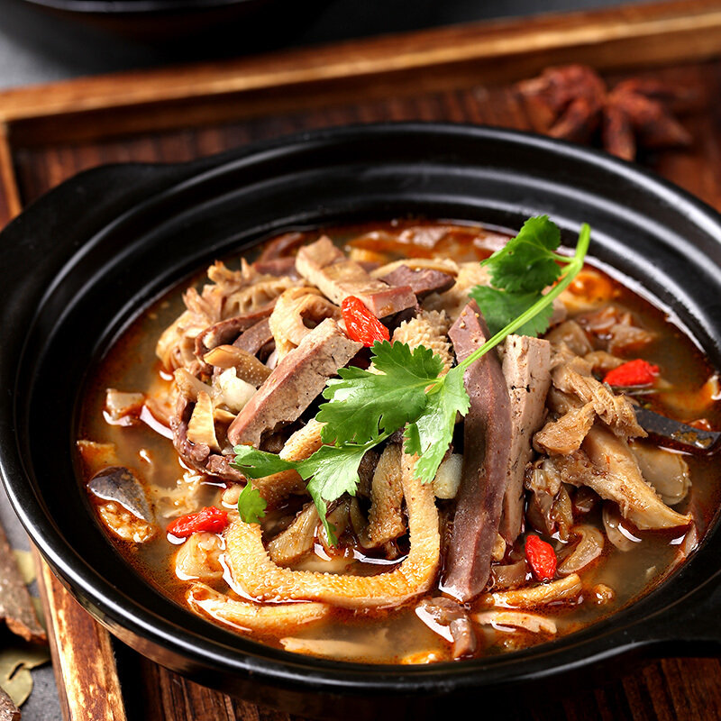 蒙都原味羊杂 500g/袋 国产 加热即食 国美超市甄选