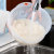 其乐居舍 日本进口透明淘米箩  洗菜篮 沥水篮淘米盆第3张高清大图