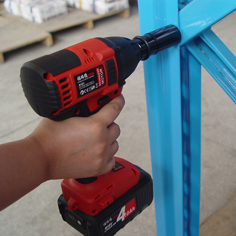 福瑞德 电动扳手锂电充电冲击扳手架子工脚手架工具扳手电动风炮(锐霆