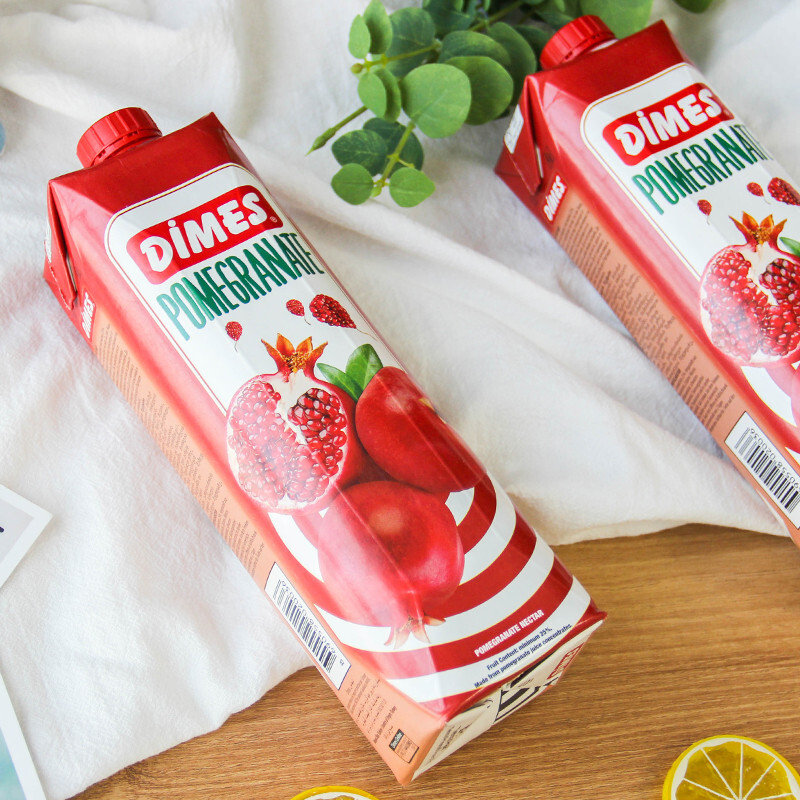 dimes土耳其原装进口果汁石榴汁1l4国美超市甄选