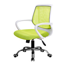 匠林家私椅子弓形椅升降办公椅电脑椅家用(绿色 白框)