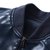 富贵鸟 FUGUINIAO 男装夹克男短款皮衣商务休闲机车外套 16030FGP18(深蓝 4XL)第3张高清大图