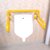 夕阳助手卫浴品牌无障碍扶手小便器扶手挂式小便斗扶手106X(象牙白色)第5张高清大图