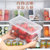 纳宝士冰箱收纳盒保鲜盒便携水果盒 透明SNH-01B 耐低温，节省空间第7张高清大图