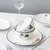 碗碟套装家用碗盘组合简约日式陶瓷可爱创意盘子碗筷乔迁餐具一套(四人 18件套B【圆款】)第4张高清大图