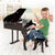 Hape30键钢琴，黑色E0320 30键钢琴音乐启蒙艺术培养第3张高清大图