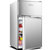 奥克斯(AUX) 112升 双门小容量冰箱 家用节能冷藏冷冻 小型家用电冰箱 BCD-112AC第4张高清大图