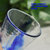 Bormioli Rocco 意大利原装进口 西班牙制造 木拉诺无铅钢化玻璃创意个性水杯  2种容量 2只装(水墨蓝 430ml)第3张高清大图