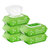 5包*80系列栎树婴儿湿巾新生宝宝手口专用家庭实惠装大包装特价家用(绿 抽)第5张高清大图