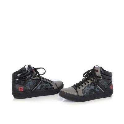 卡芙琳-变形金刚男士系带时尚板鞋CL8881(灰色 44)