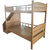 多美汇 实木双层床含梯柜 梯柜实木床 实木床 上下铺床 DMH-SXC-003/2500*1200*1750mm(默认 默认)第3张高清大图