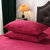 纯色欧式珊瑚绒加厚保暖床裙床罩单件1.5m1.8m2.0m防滑床单床笠套(酒红)第8张高清大图
