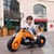 儿童电动摩托车男孩三轮电瓶玩具车小孩充电童车可坐大人1-3-6岁([常规款红色]双驱动+避震+早教音乐+炫酷灯光)第5张高清大图