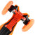 ENPEX乐士 铠甲勇士捕将儿童滑板车四轮闪光轮滑板车(橙色)第5张高清大图
