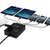 奥睿科（ORICO）HPC-2A5U 智能5口USB数码充电器 2位插座/插排/插线板/接线板(白色 1.5M)第5张高清大图