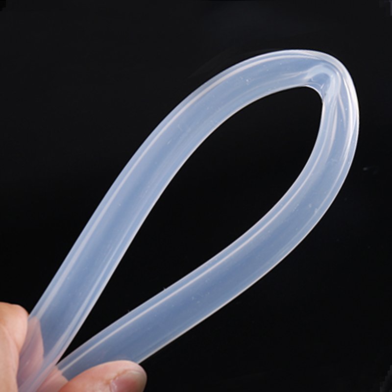 硅胶管食品级透明软管耐高温硅橡胶高弹性胶管4mm8mm12mm毫米毛细管