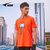 锐克UCAN短袖t恤男士夏季21新款休闲透气运动青少年纯棉宽松上衣(橙色 L)第2张高清大图