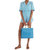 FENDI女士蓝色小牛皮手提包 8BH386-AFL5-F1E8E蓝色 时尚百搭第6张高清大图