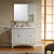 法恩莎（FAENZA） 实木浴室柜 白色简欧式橡木1米卫浴室镜柜组合套装FPGM3622(含配件)第3张高清大图