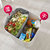 北欧垃圾桶家用客厅厨房纸篓创意大号干湿分离分类垃圾桶无盖防臭(咖色大号)第5张高清大图