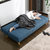 奥古拉家具 沙发床 折叠沙发单人小户型多功能布艺沙发床组合两用(布艺-蓝色 180cm)第3张高清大图