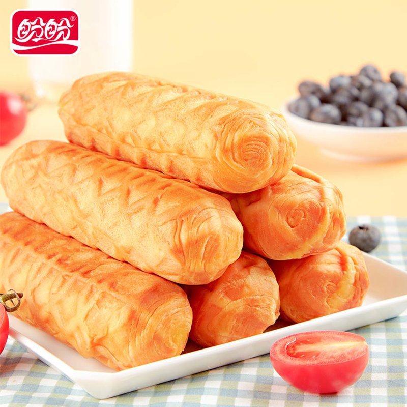 盼盼华夫软面包680g箱松软绵密