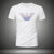 欧洲站美杜莎夏季2020新款潮流牌男士丝光棉烫钻短袖T恤大码体恤.2(4XL 白)第4张高清大图