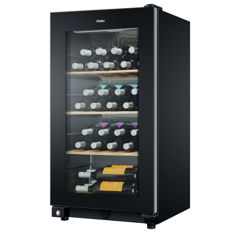 海尔haierws03535瓶装酒窖级恒温恒湿系统酒柜办公室家电