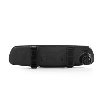 金字號H6行车记录仪单镜头高清夜视1080P后视镜一体机停车监控送8G(标配+32G)