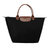 Longchamp黑色女士手提包 L1623089-001尼龙黑色 时尚百搭第3张高清大图